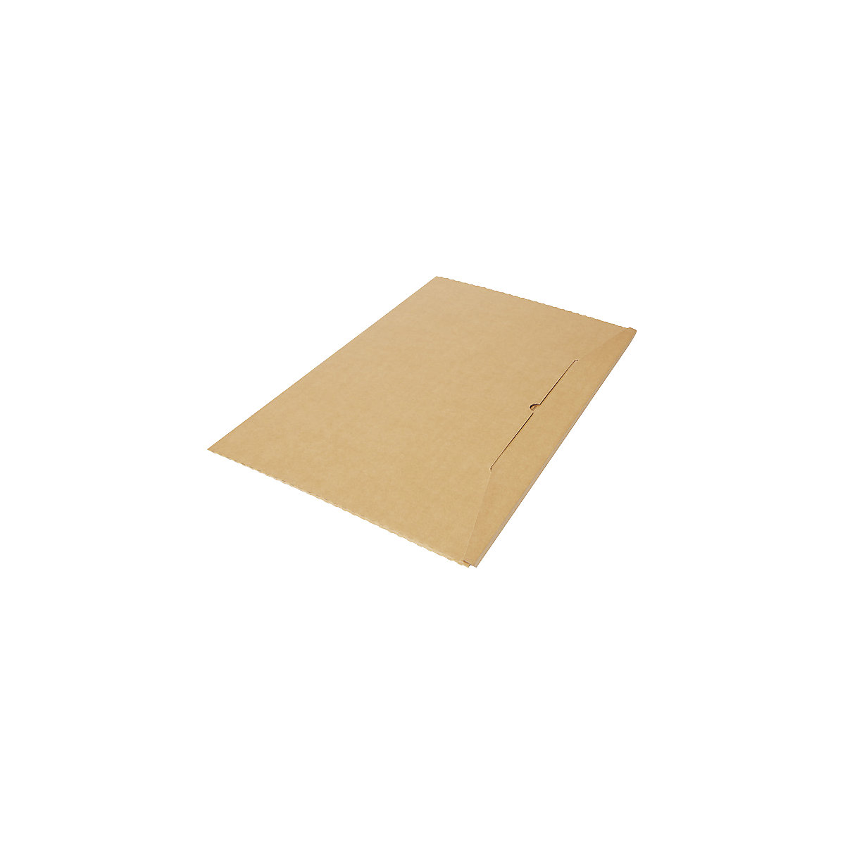 Enveloppe carton pour documents plats et calendriers, 1 cannelure, L x l x h int. 850 x 600 x 12 mm, marron, à partir de 10 pièces-7
