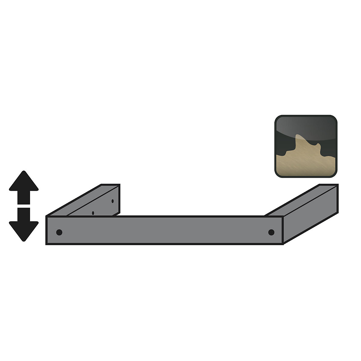 Dispositivo de ajuste – asecos