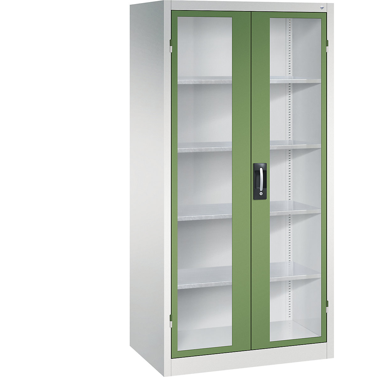 Armário com portas de batente e janela de visualização – C+P (Imagem do produto 4)-3