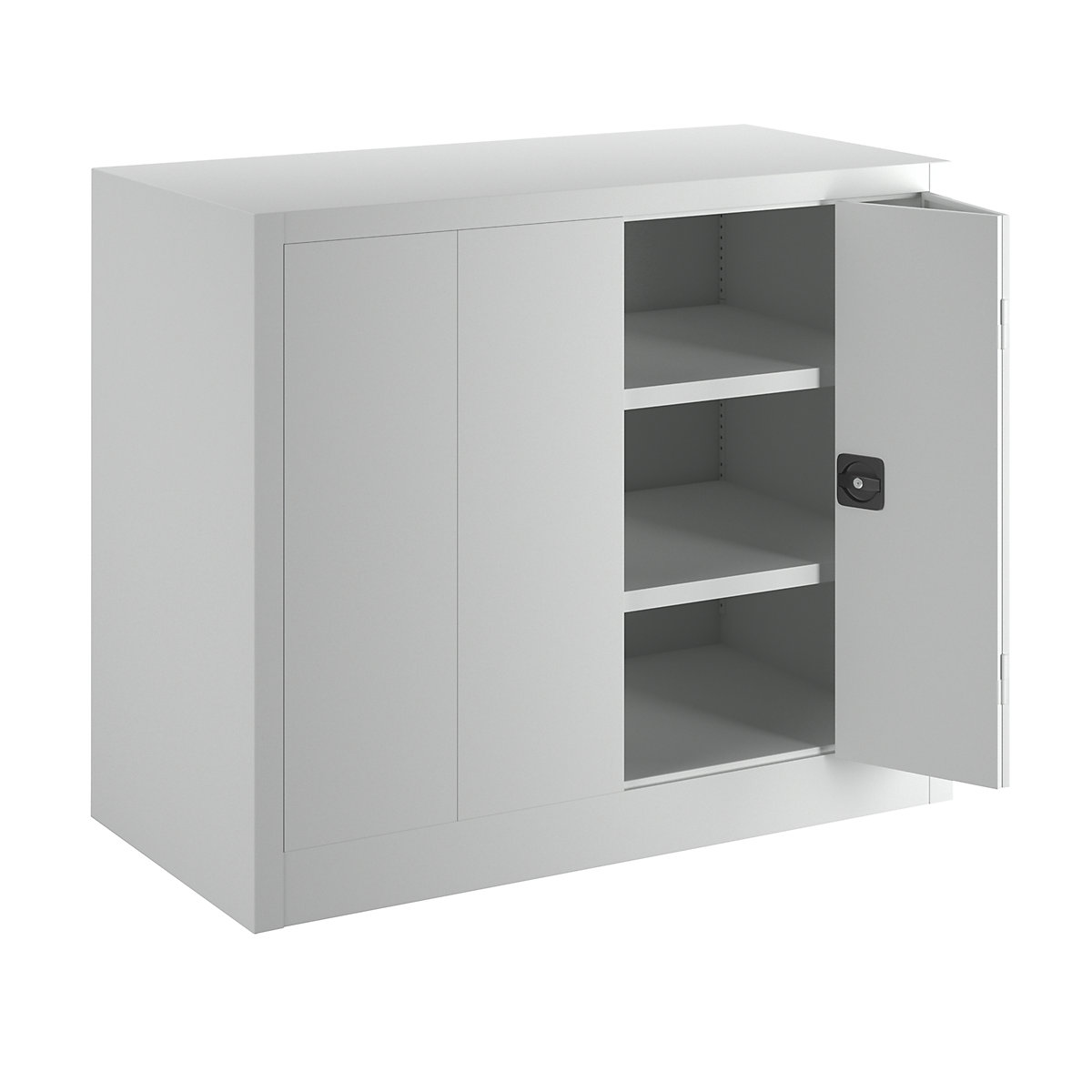 Armário com portas de sanfona, altura 1000 mm – Pavoy