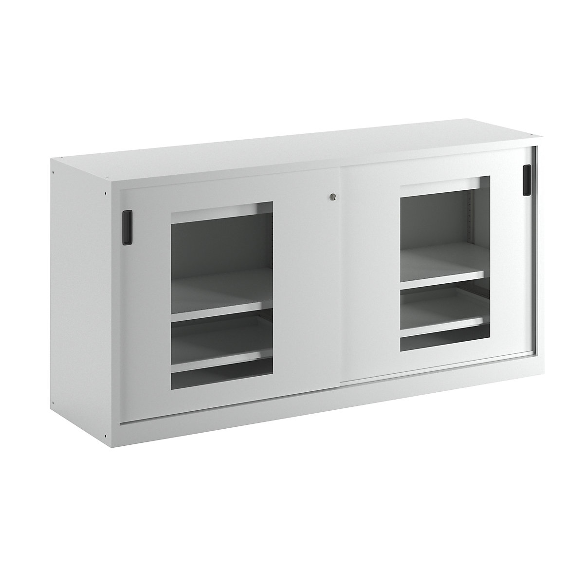 Armário de portas de correr com janelas de visualização – LISTA