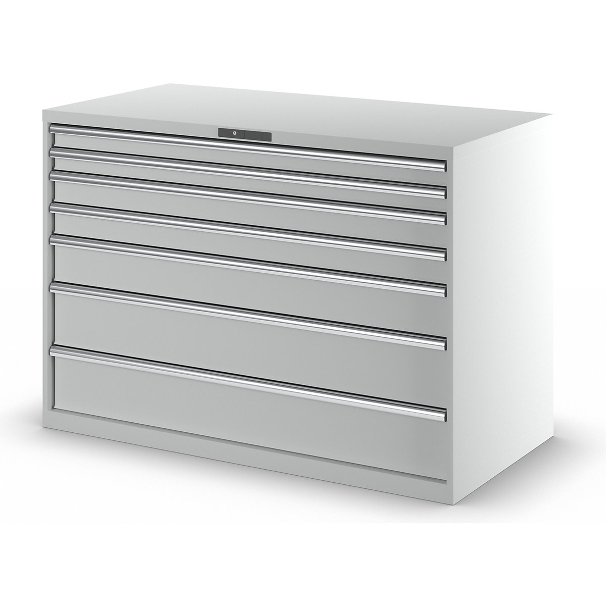 Armário de gavetas, 7 gavetas – LISTA (Imagem do produto 6)-5