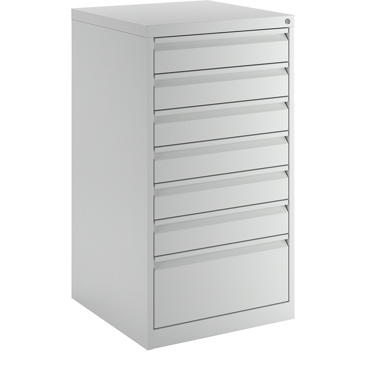 Armário de gavetas, aço - eurokraft basic