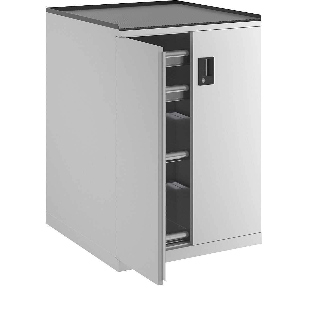 Armário de gavetas com porta de batente – LISTA