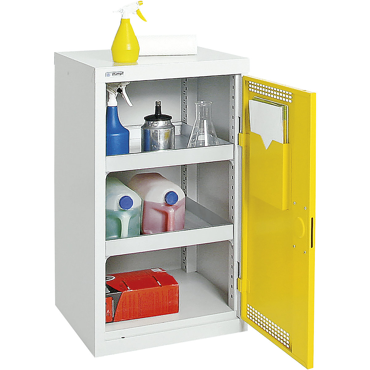 Armário protetor do meio ambiente com perfuração na porta (Imagem do produto 4)-3