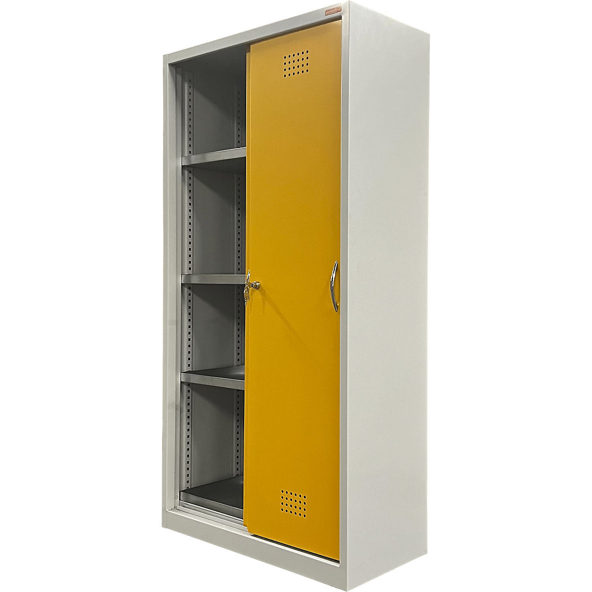 Armario ecológico con puertas correderas – eurokraft basic (Imagen del producto 4)-3