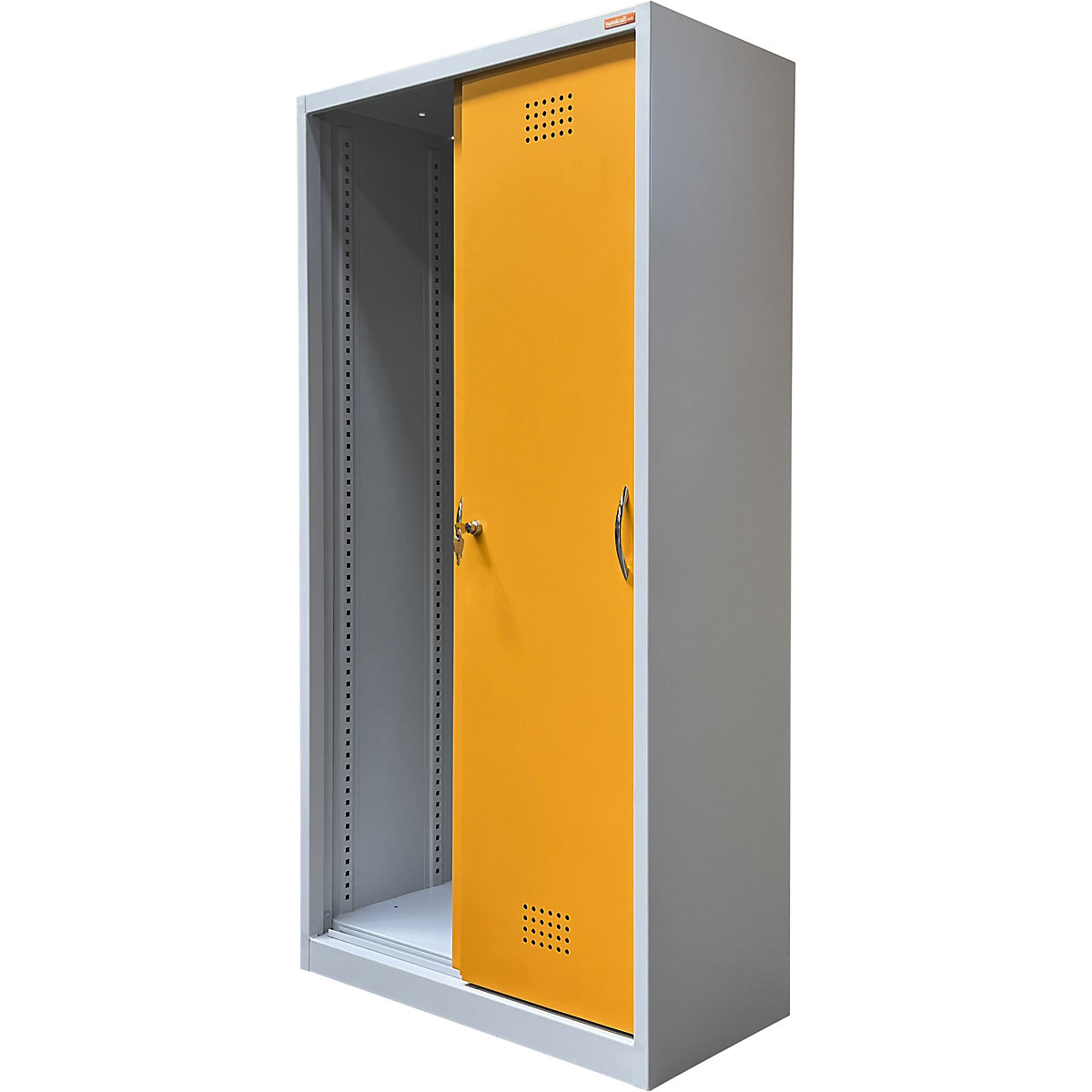 Armario ecológico, cuerpo vacío con puertas correderas – eurokraft basic (Imagen del producto 5)-4