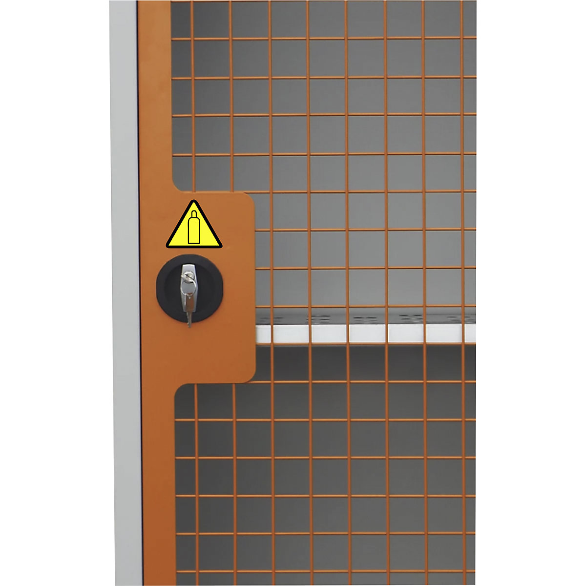 Armario para bombonas de gas – eurokraft basic (Imagen del producto 5)-4