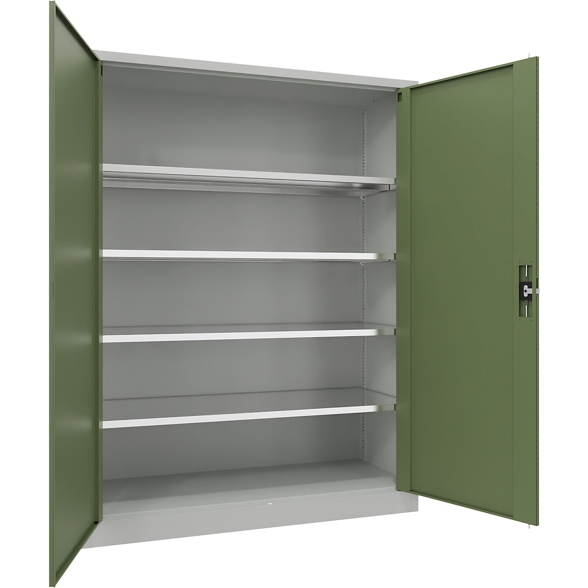 Armario metálico con puertas batientes – eurokraft pro