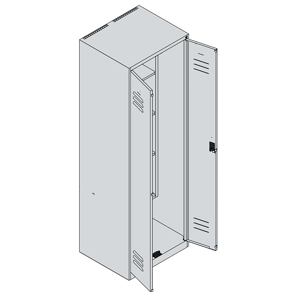 Taquilla para productos de limpieza Classic PLUS – C+P (Imagen del producto 3)-2