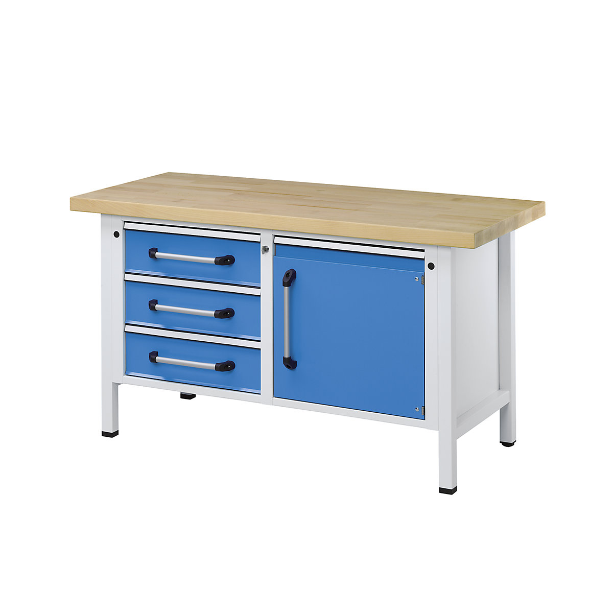 Bancada de trabalho, estrutura modular – eurokraft pro