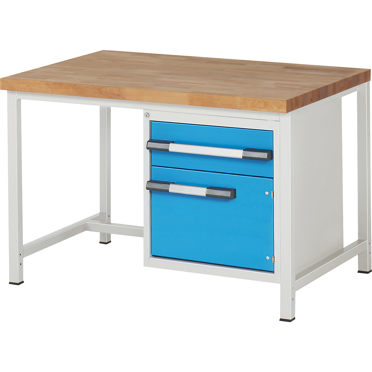 Bancada de trabalho, estrutura modular série 8000 – eurokraft pro (Imagem do produto 2)-1