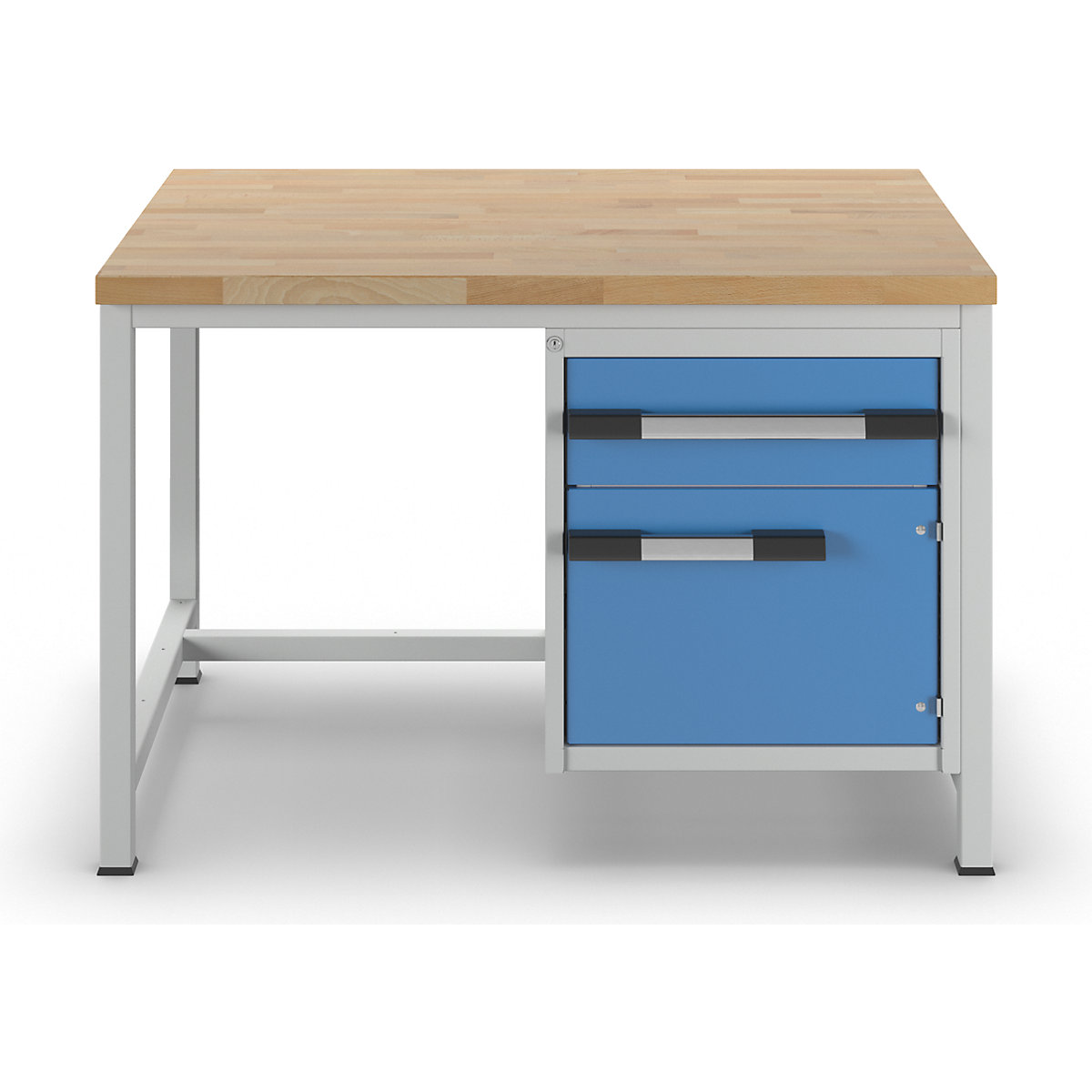 Bancada de trabalho, estrutura modular série 8000 – eurokraft pro (Imagem do produto 4)-3