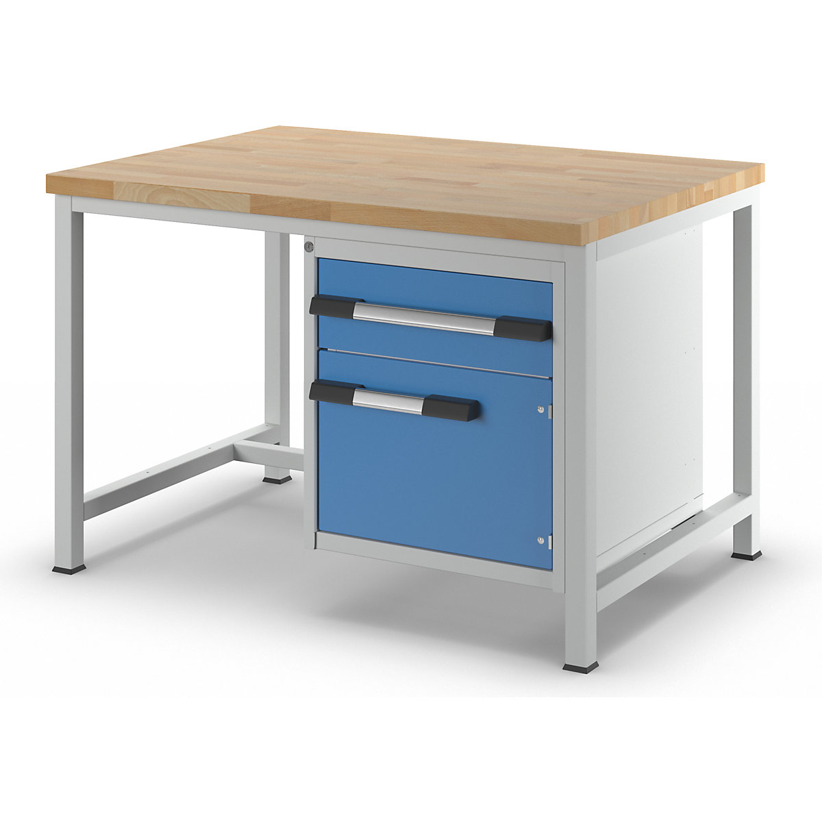 Bancada de trabalho, estrutura modular série 8000 – eurokraft pro (Imagem do produto 6)-5