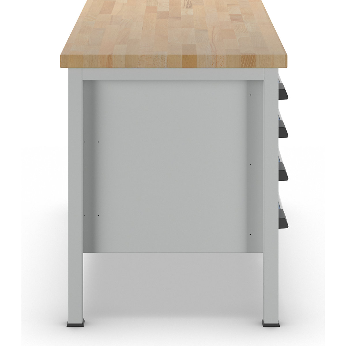 Bancada de trabalho, estrutura modular série 8000 – eurokraft pro (Imagem do produto 3)-2