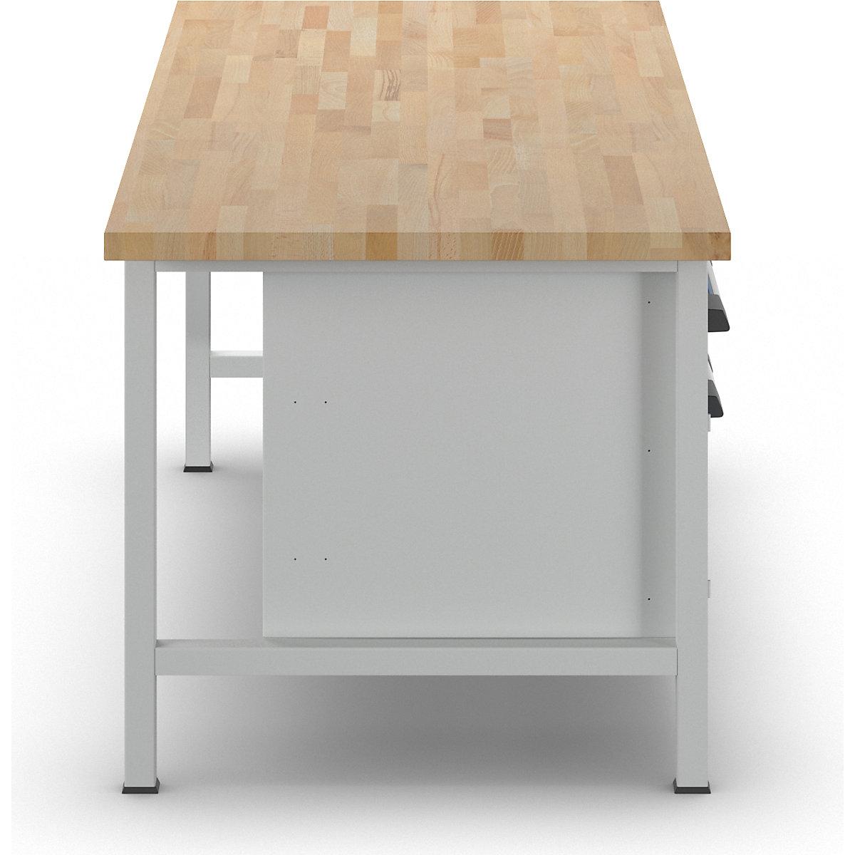 Bancada de trabalho, estrutura modular série 8000 – eurokraft pro (Imagem do produto 3)-2