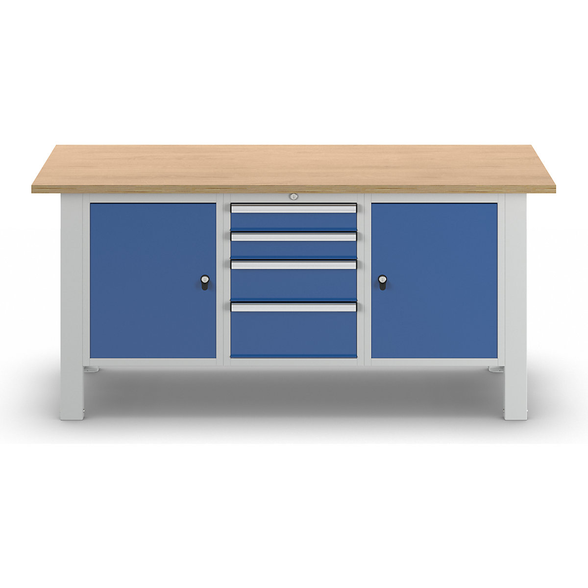 Bancada de trabalho, sistema modular – eurokraft basic (Imagem do produto 3)-2