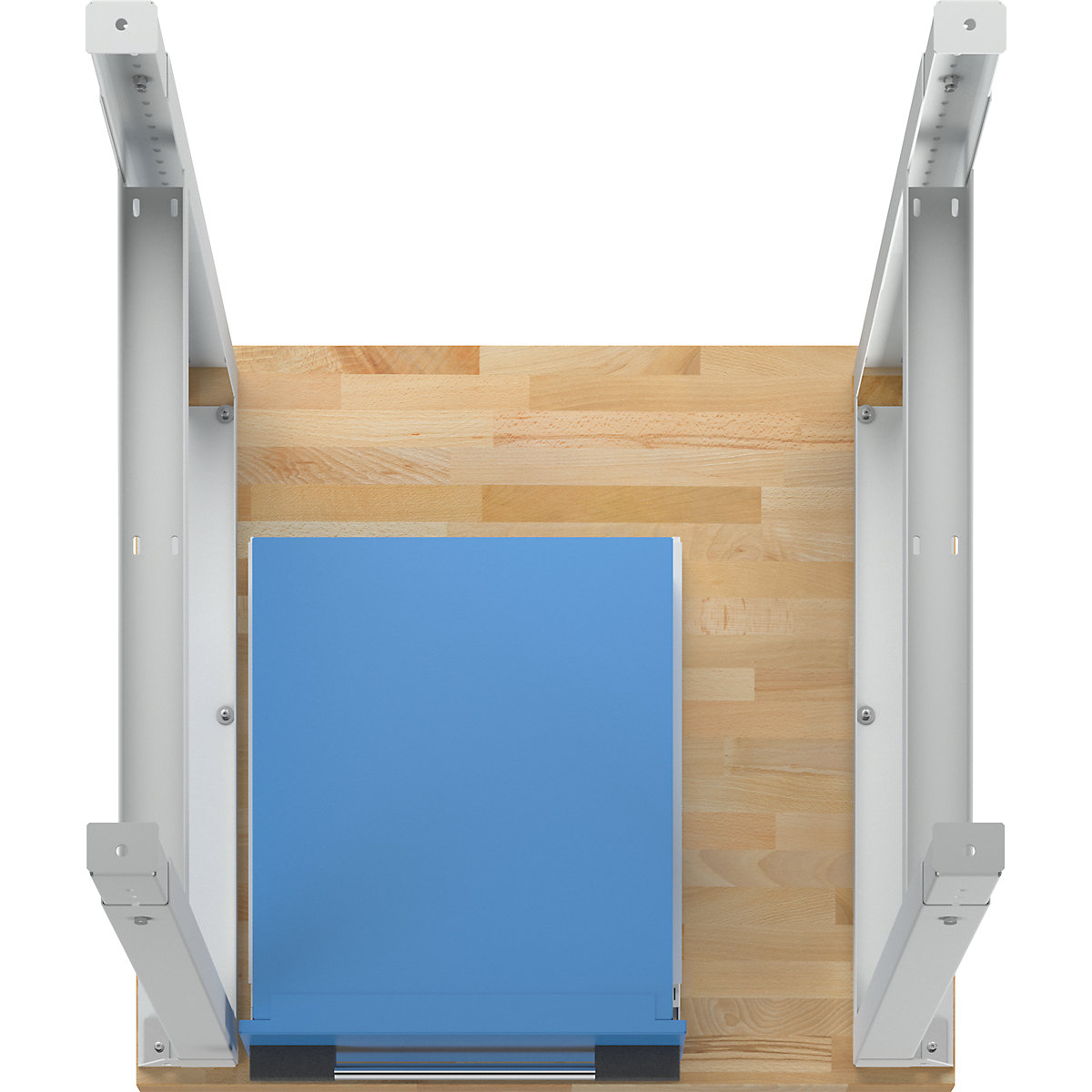 Bancada de trabalho, sistema modular série 7000 – eurokraft pro (Imagem do produto 8)-7