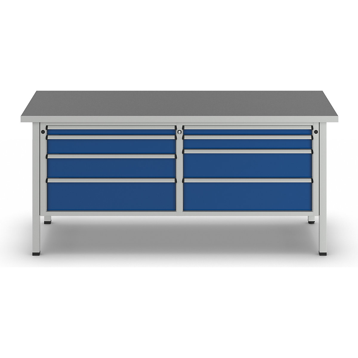 Bancadas de trabalho com 2000 mm de largura, estrutura modular – ANKE (Imagem do produto 6)-5
