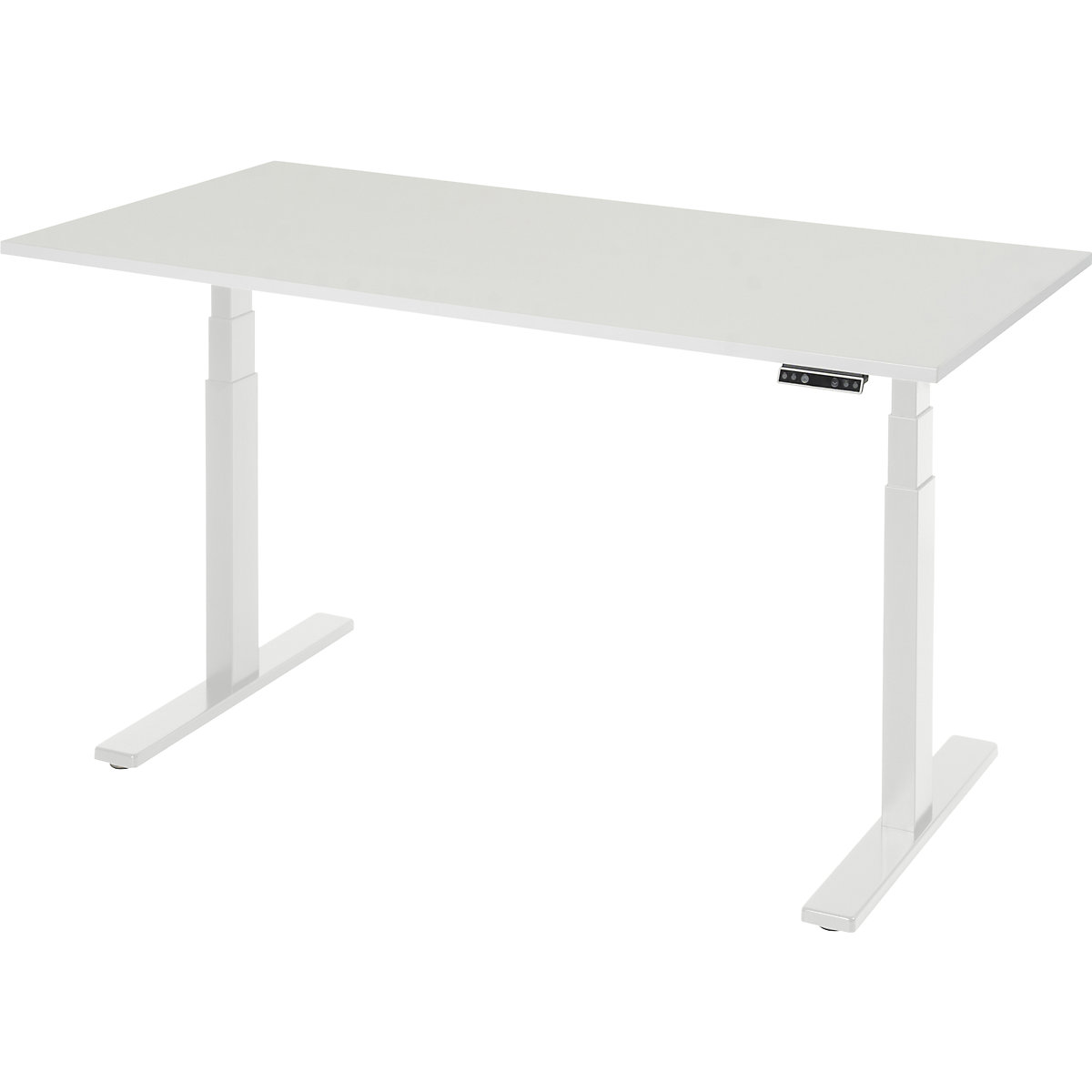 Mesa de trabalho ESD, com ajuste elétrico de altura – eurokraft pro