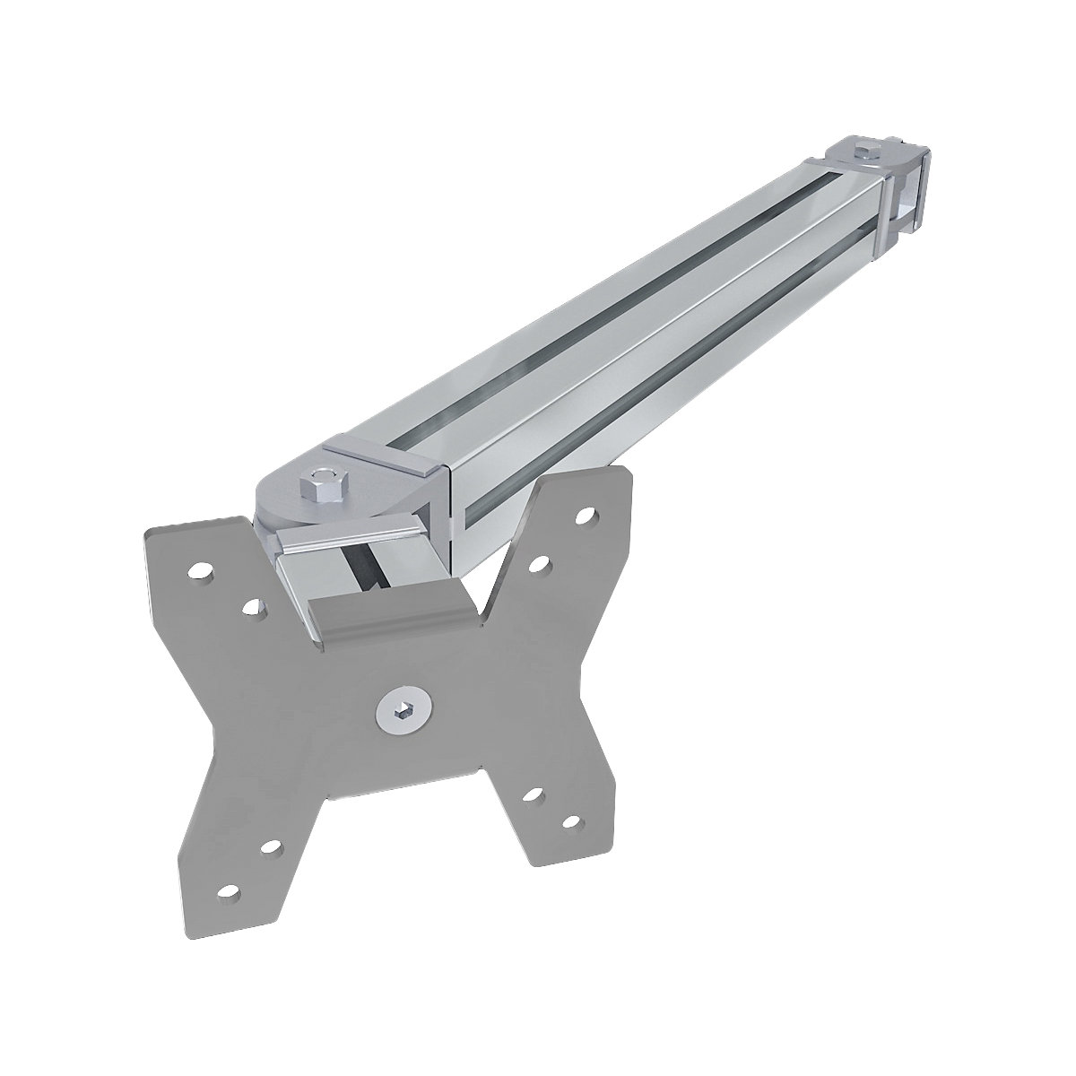 Braço basculante com suporte para monitor – eurokraft pro