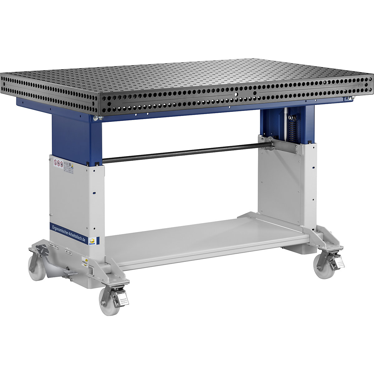 Mesa de soldadura SUPPORTER, de altura regulable