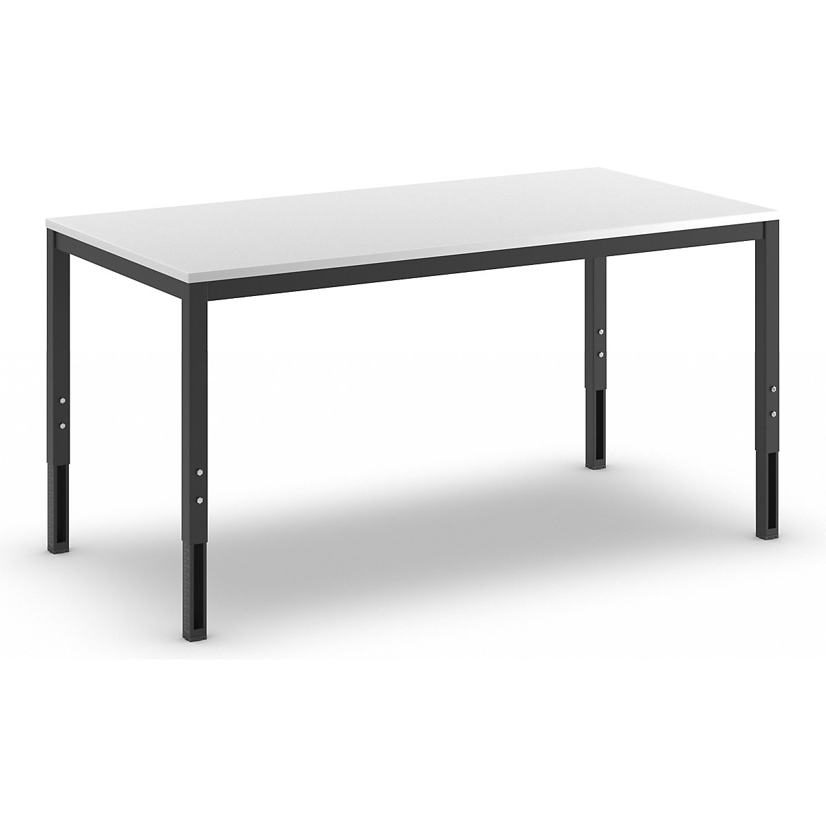 Mesa de trabajo de altura regulable – eurokraft basic
