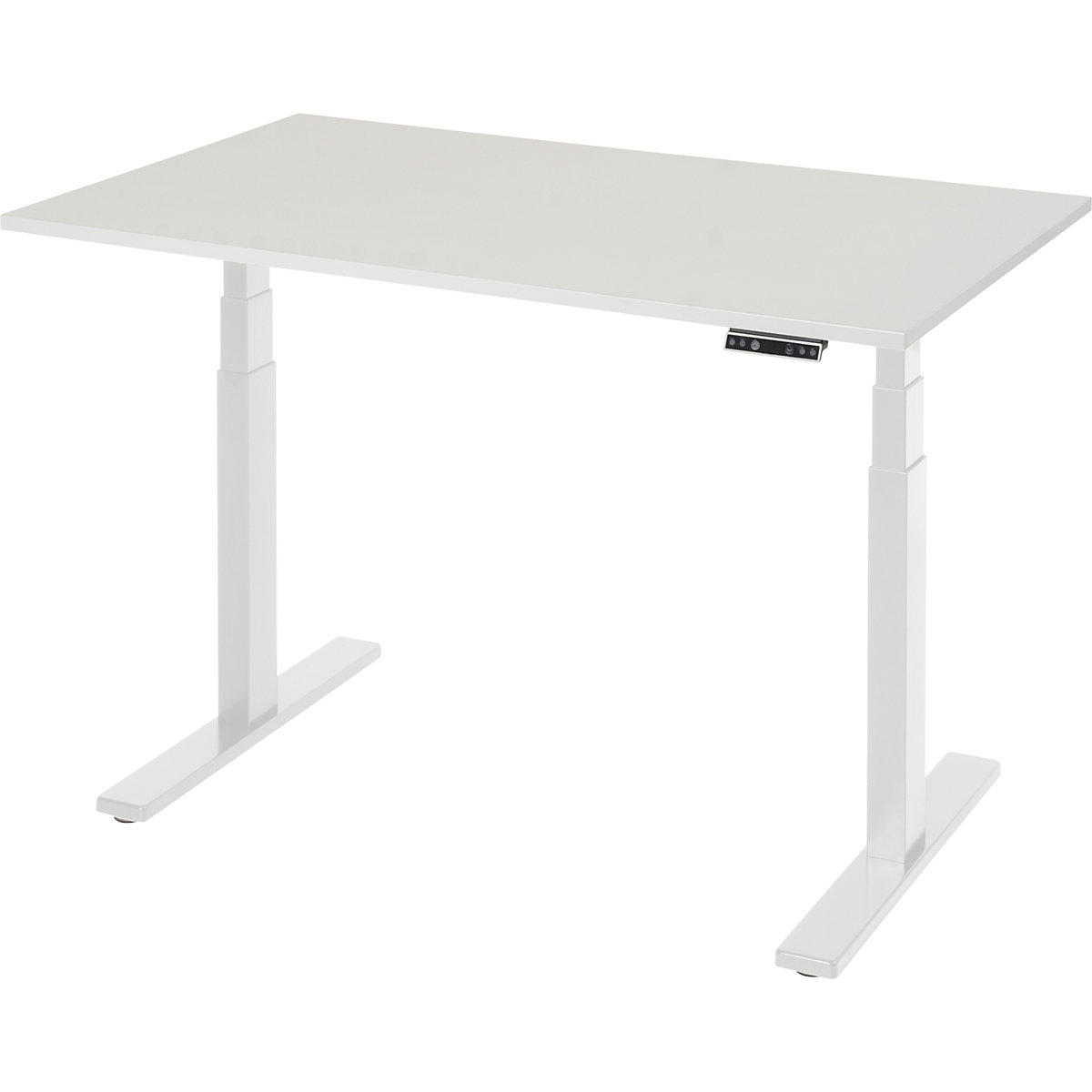 Mesa de trabajo ESD, de altura regulable eléctricamente – eurokraft pro