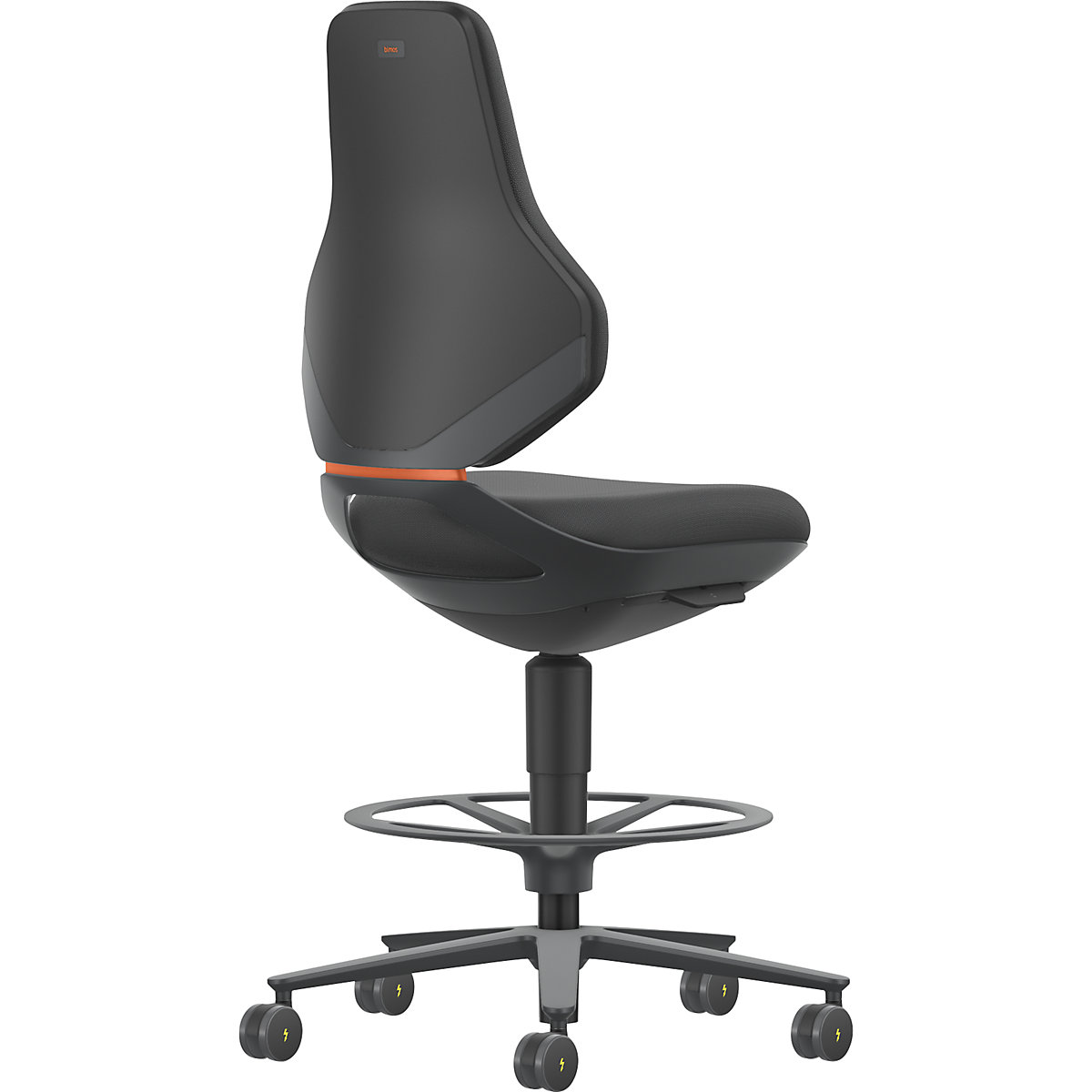 Cadeira de trabalho giratória TEXON para laboratório + produção – bimos (Imagem do produto 3)-2