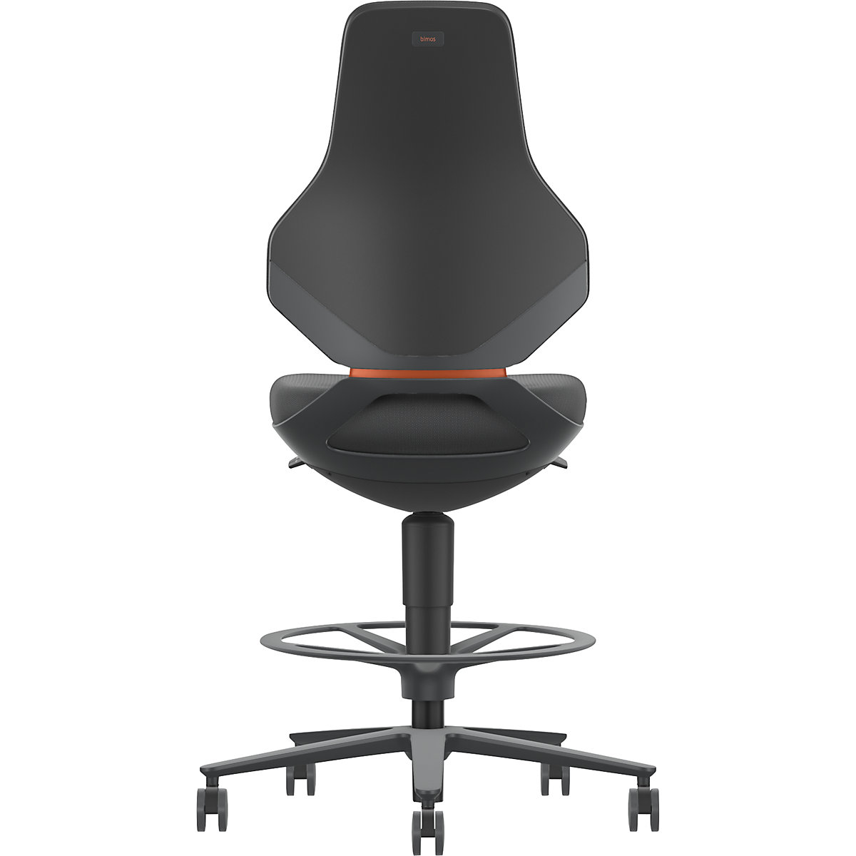 Cadeira de trabalho giratória TEXON para laboratório + produção – bimos (Imagem do produto 4)-3