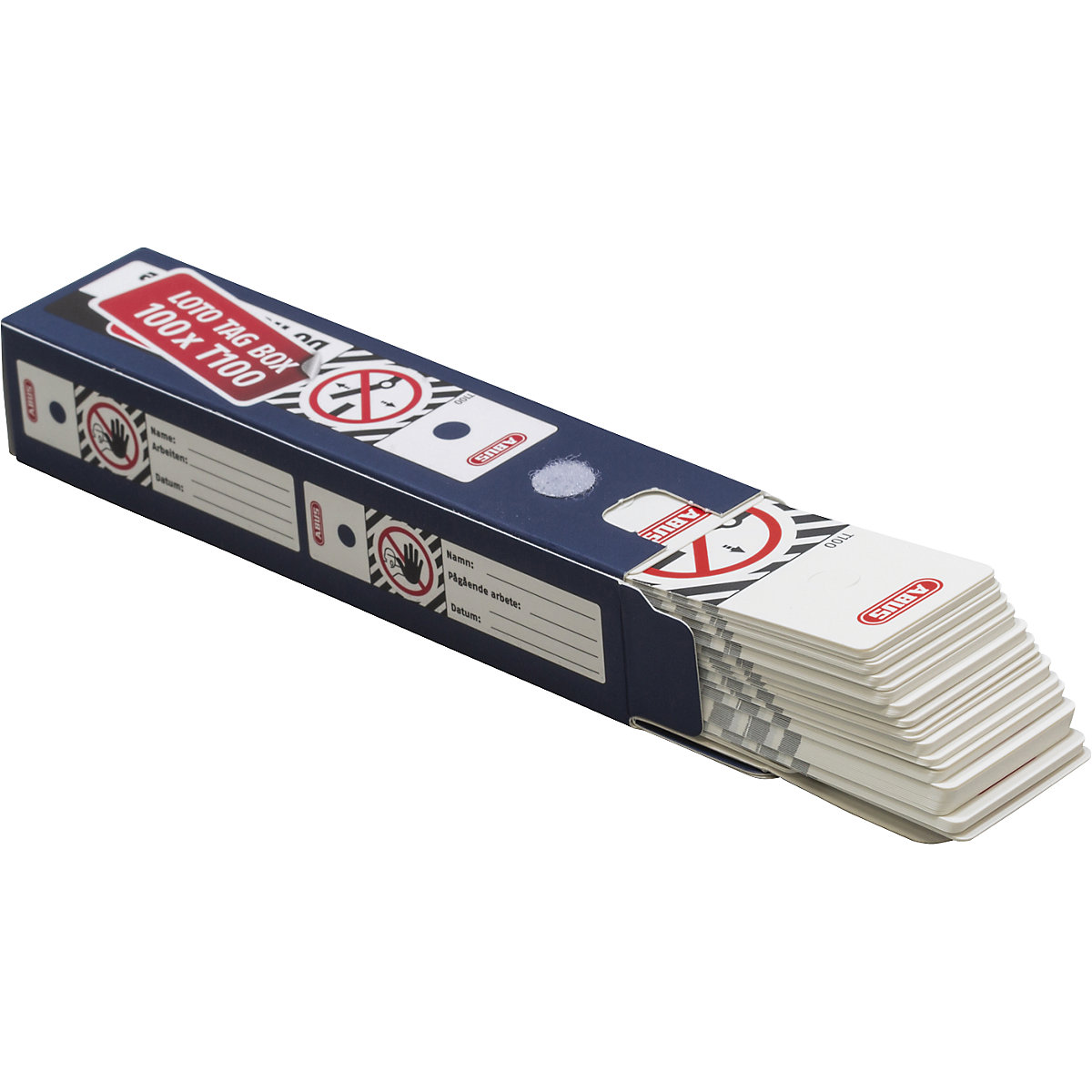 Etiqueta de aviso LOTO T100 - ABUS