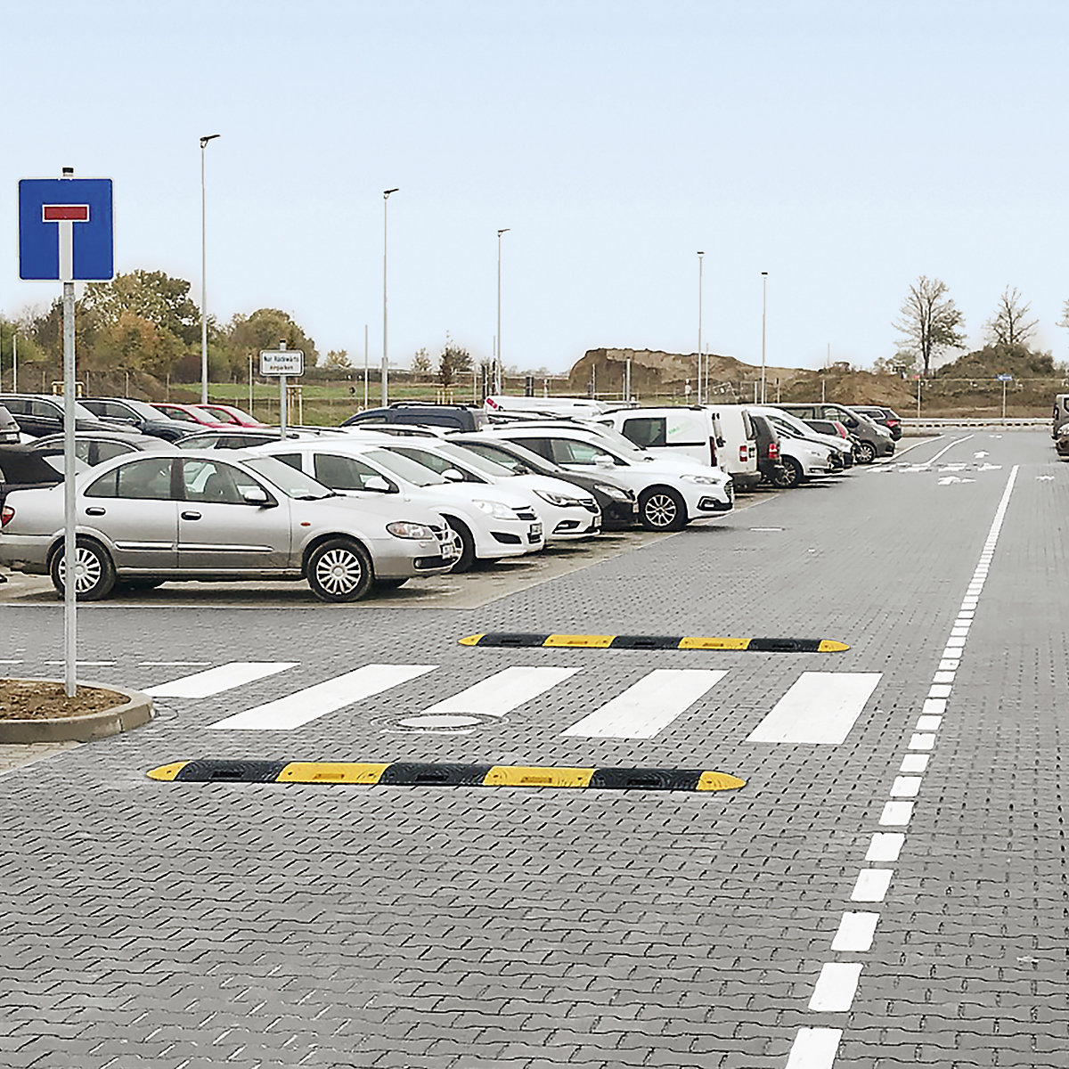 Lomba redutora de velocidade, plástico reciclado – Moravia (Imagem do produto 8)-7