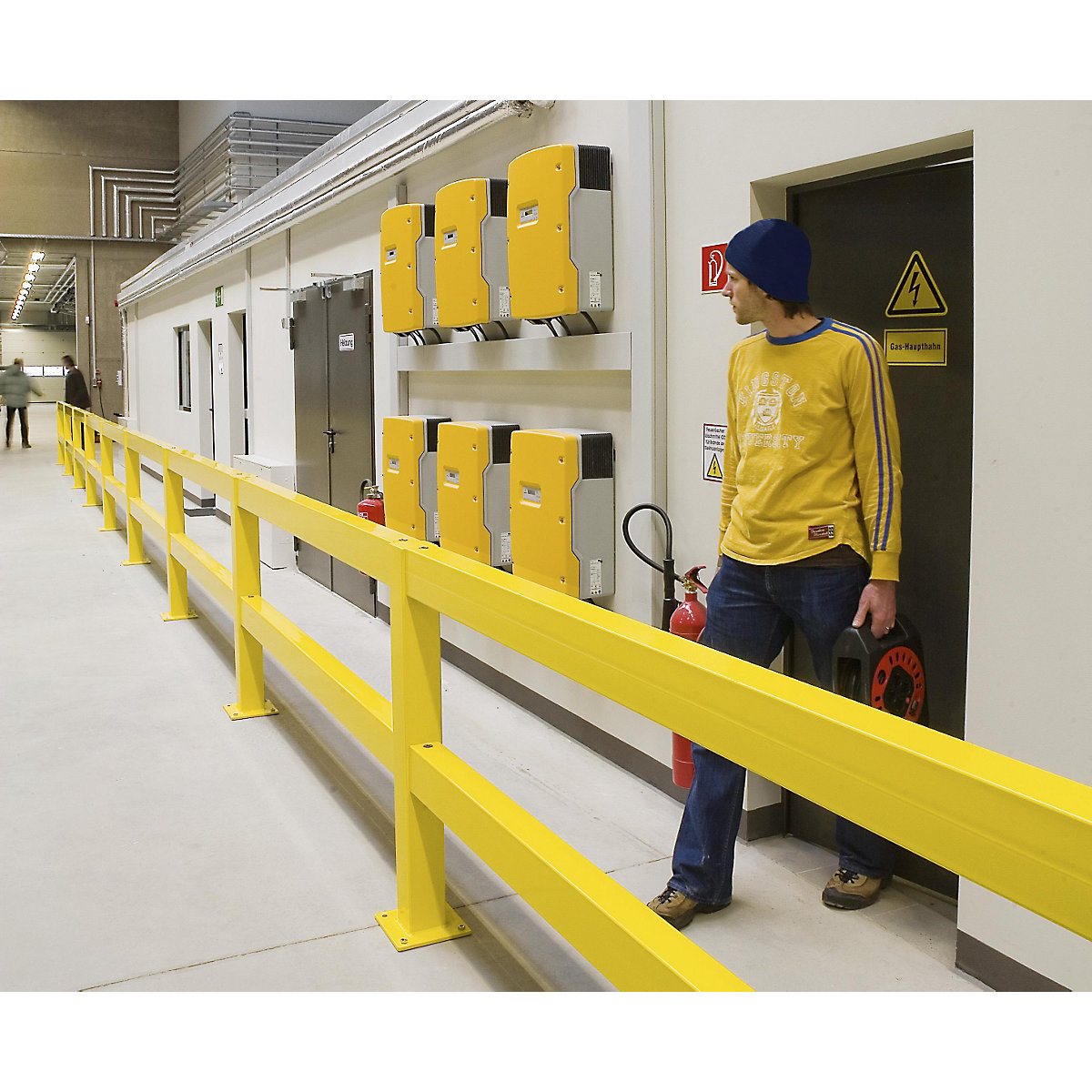 Poste para gradeamentos de segurança XL-Line – Black Bull (Imagem do produto 3)-2