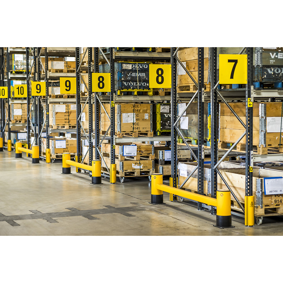 Protección antichoque para estanterías RackGuard – A-SAFE (Imagen del producto 9)-8