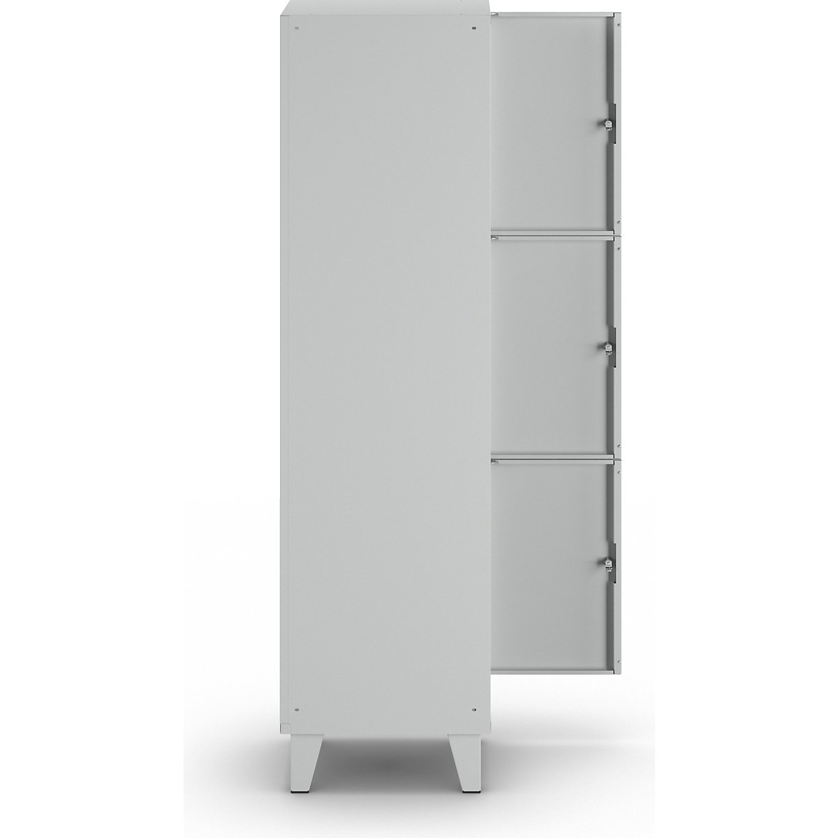 Armário de cacifos com 3 compartimentos München – Wolf (Imagem do produto 6)-5