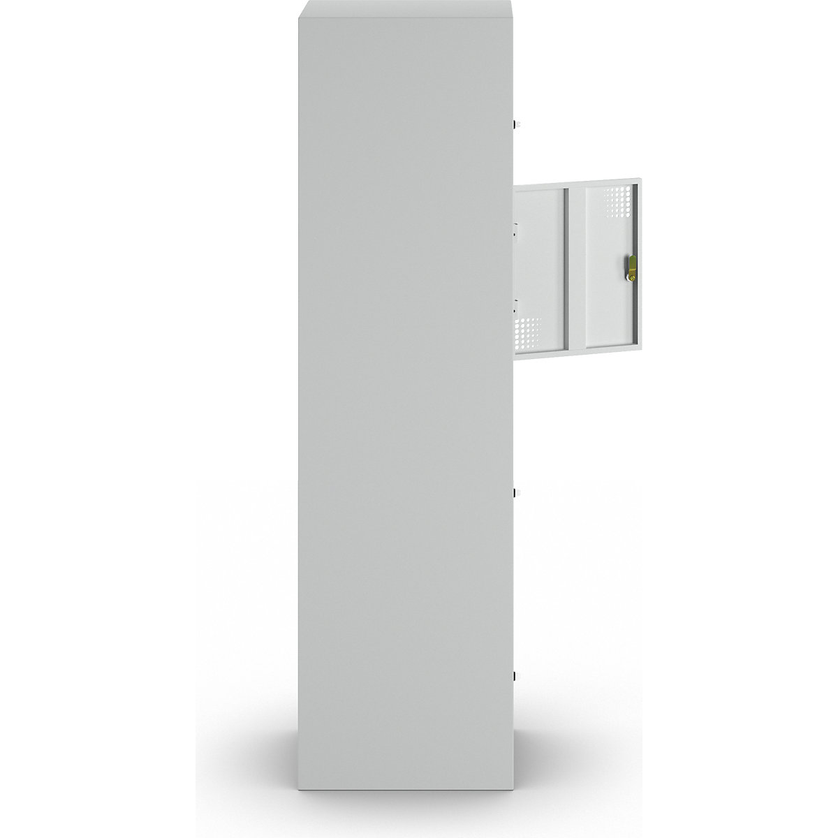 Armário de cacifos com 4 compartimentos Alvina – eurokraft basic (Imagem do produto 5)-4