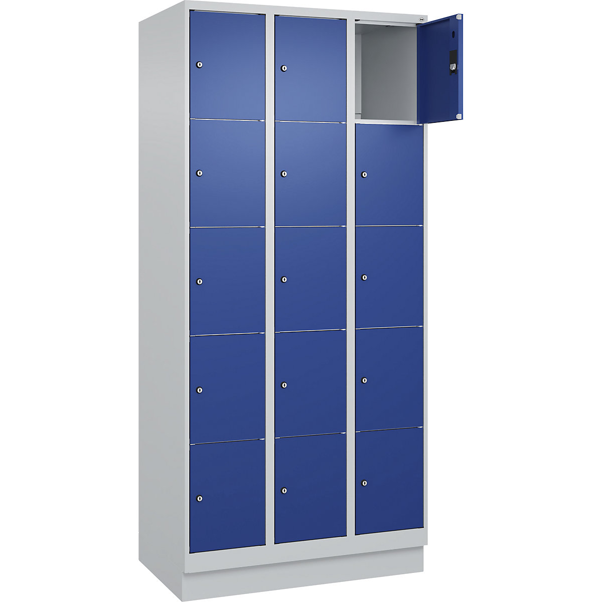 Armário de cacifos de 5 andares Classic PLUS – C+P (Imagem do produto 3)-2