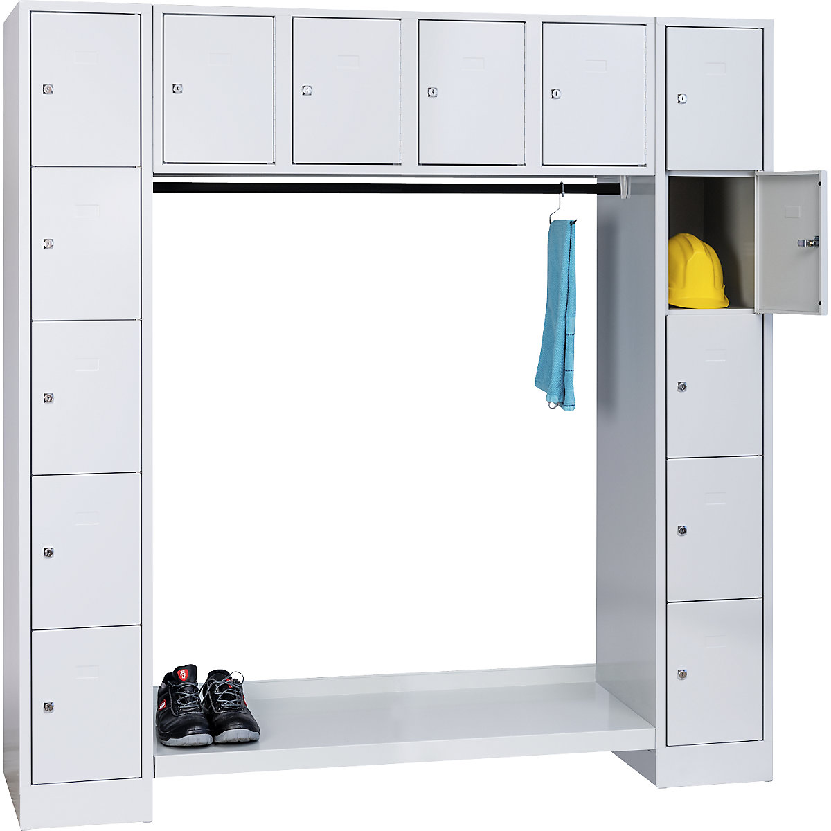 Sistema de bengaleiro com cacifo Dresden – Wolf