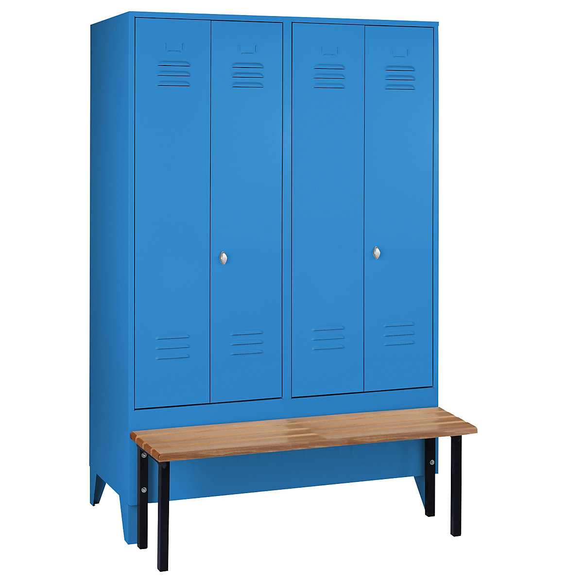 Cacifo com separação de roupa suja/limpa Berlin 2 com banco – Wolf (Imagem do produto 8)-7