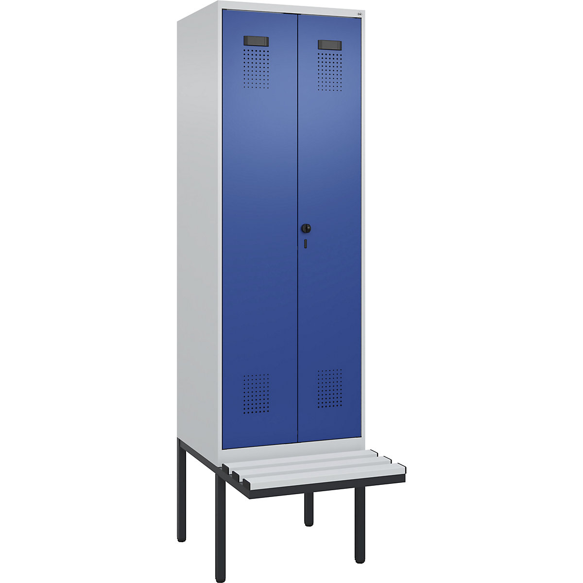 Cacifo com separação de roupa suja/limpa Evolo PLUS com banco (Imagem do produto 2)-1