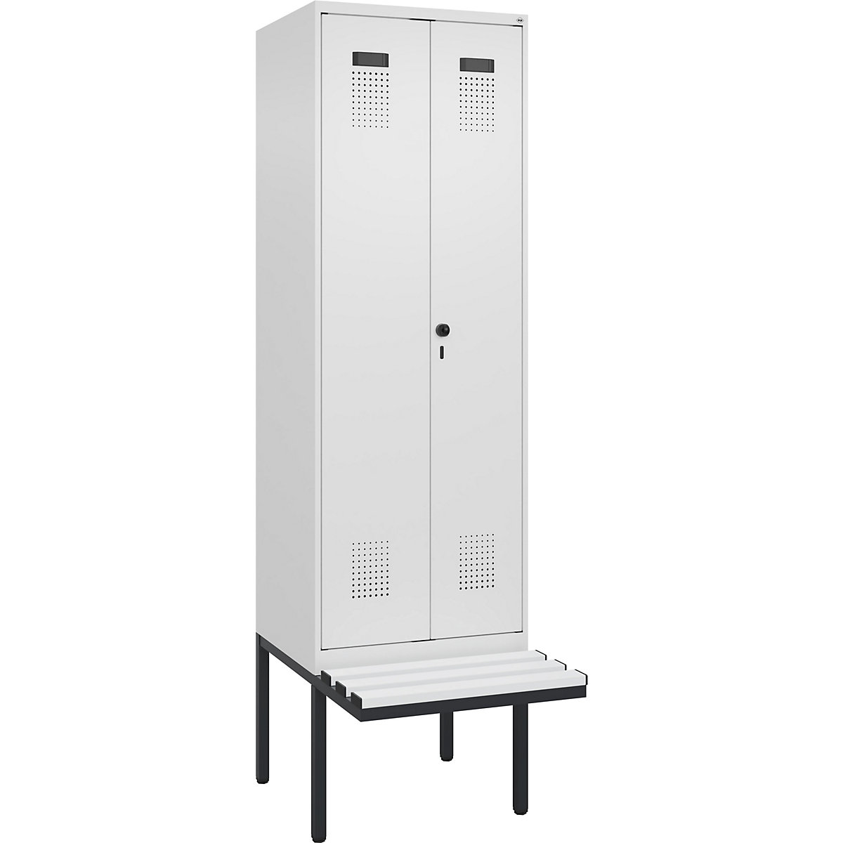 Cacifo com separação de roupa suja/limpa Evolo PLUS com banco (Imagem do produto 2)-1