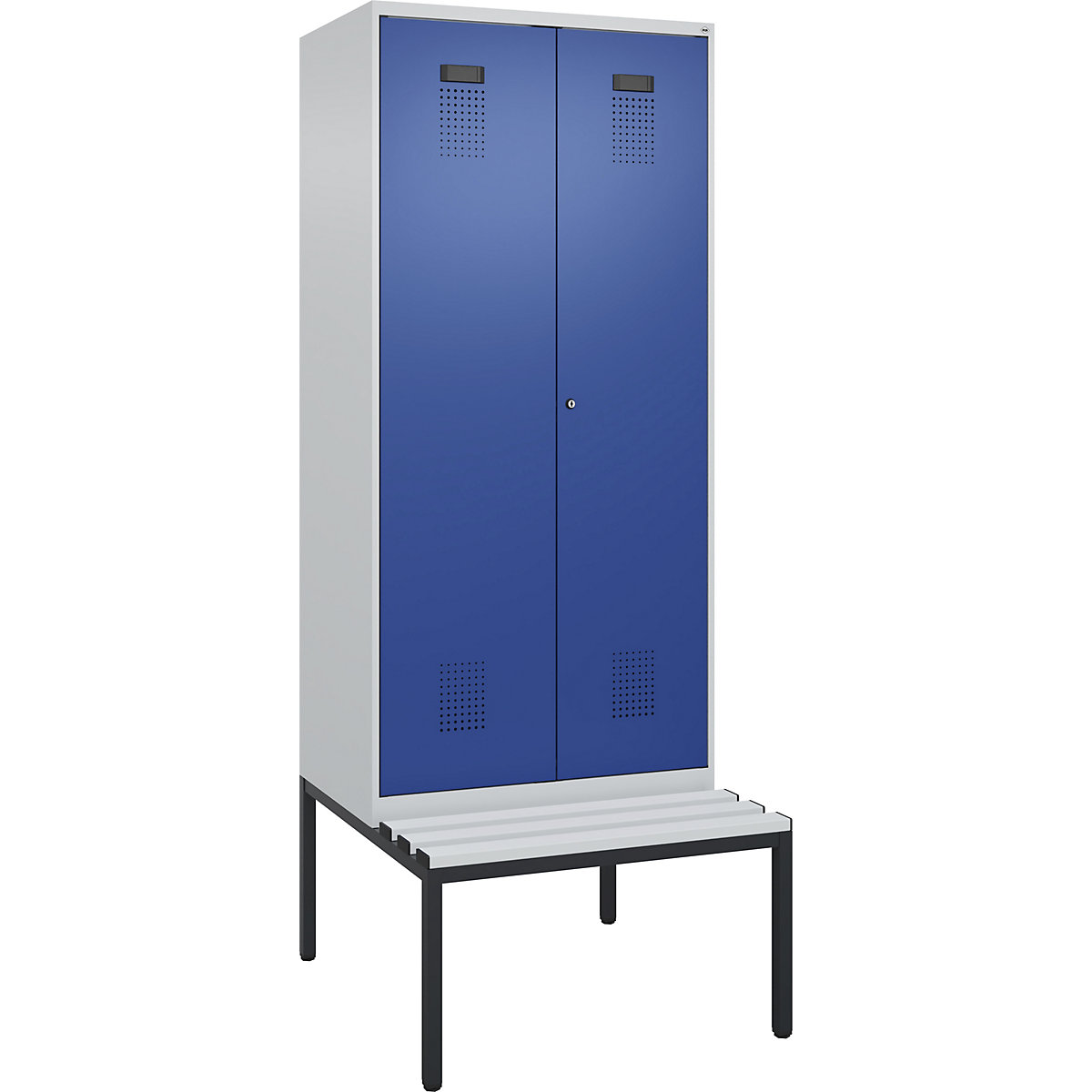 Cacifo com separação de roupa suja/limpa Evolo PLUS com banco (Imagem do produto 2)-1