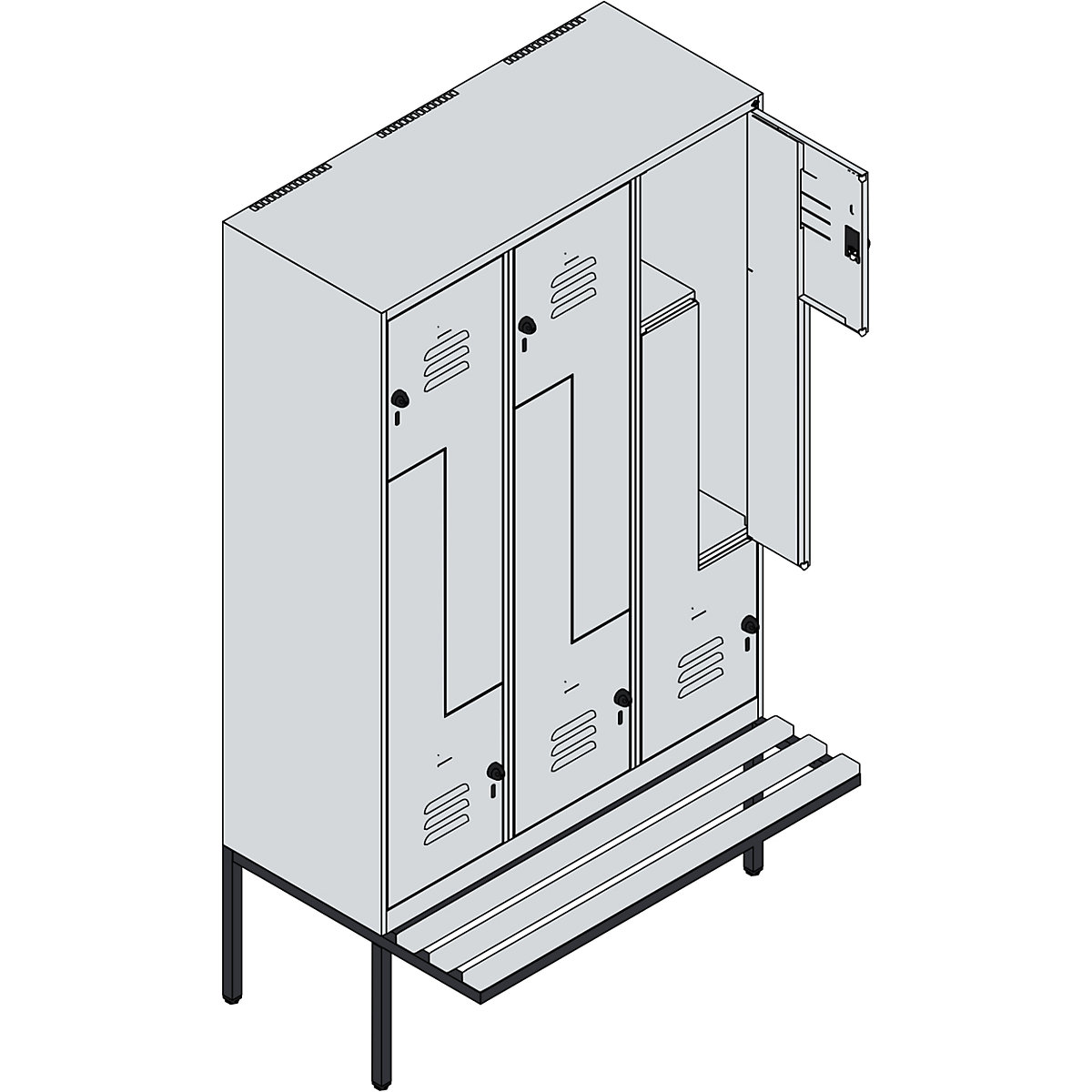 Cacifo em Z Classic PLUS com banco – C+P (Imagem do produto 3)-2