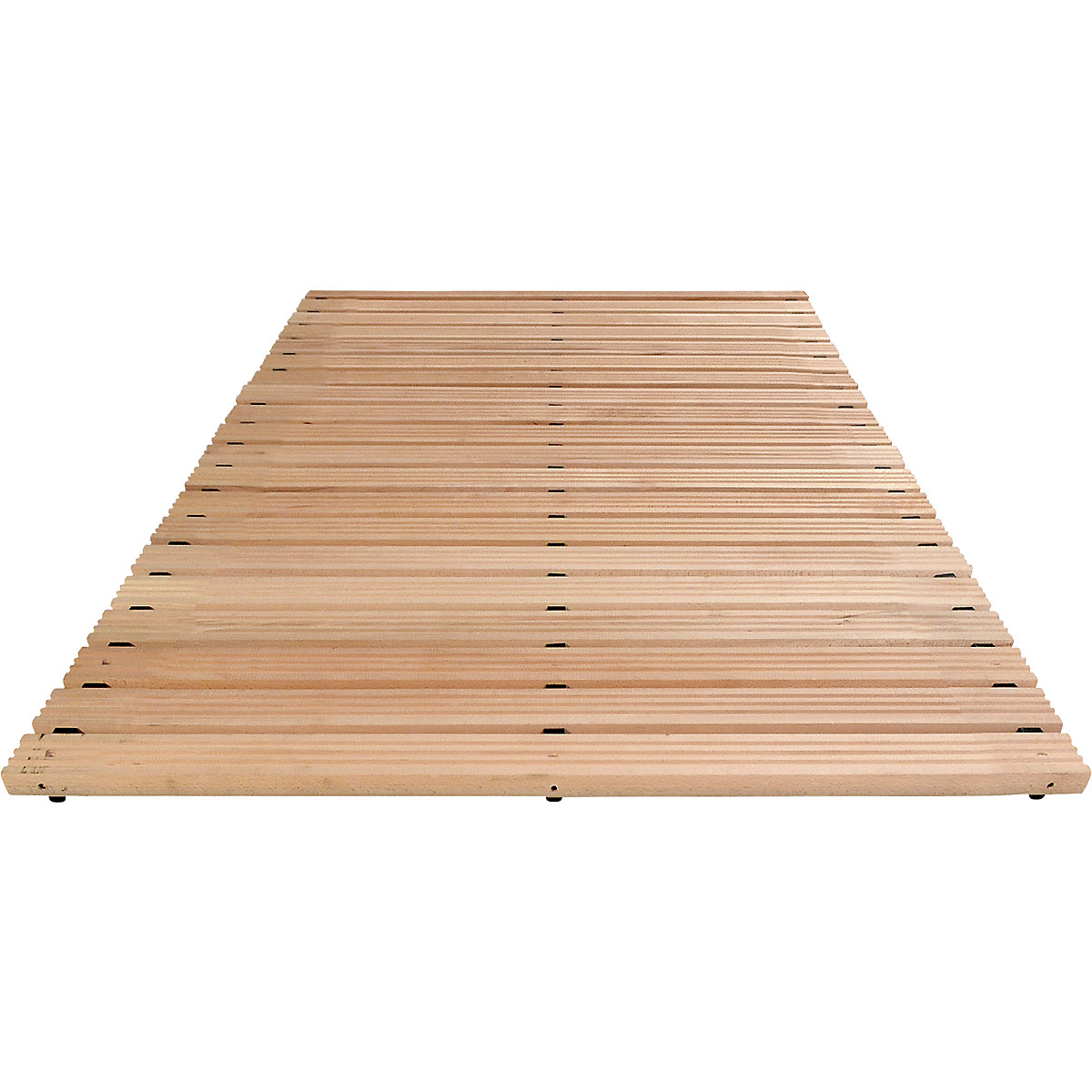 Grelha de madeira Yoga, faia clara, por metro linear – Miltex