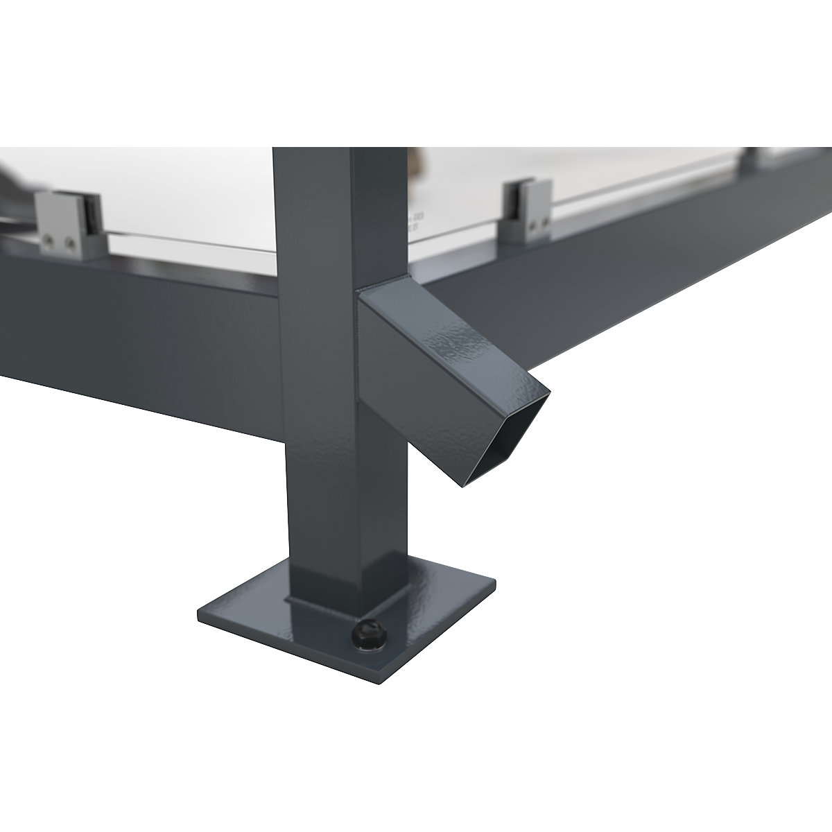 Marquesina Köln con banco y cenicero – WSM (Imagen del producto 6)-5