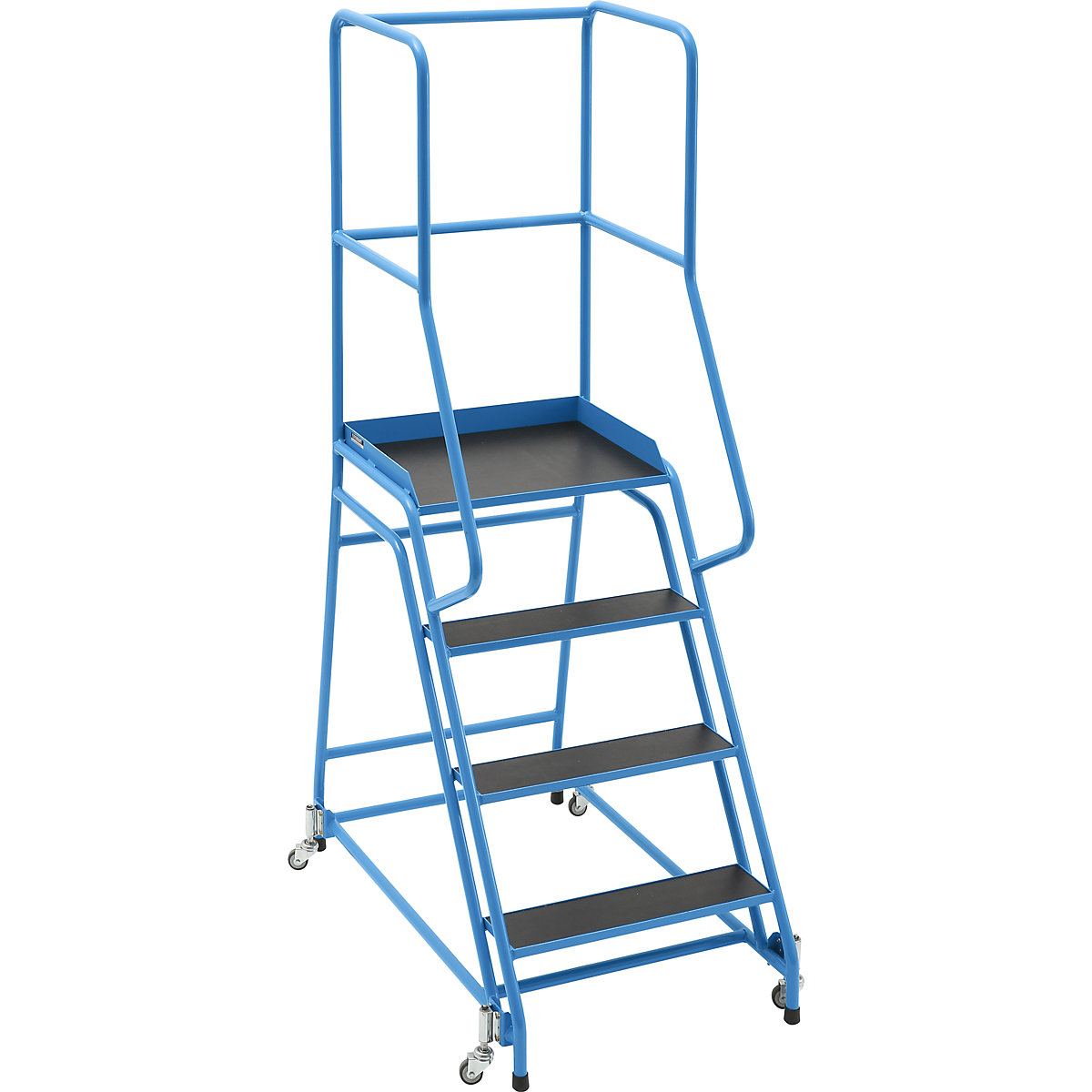 Escada de plataforma, móvel – eurokraft pro (Imagem do produto 3)-2