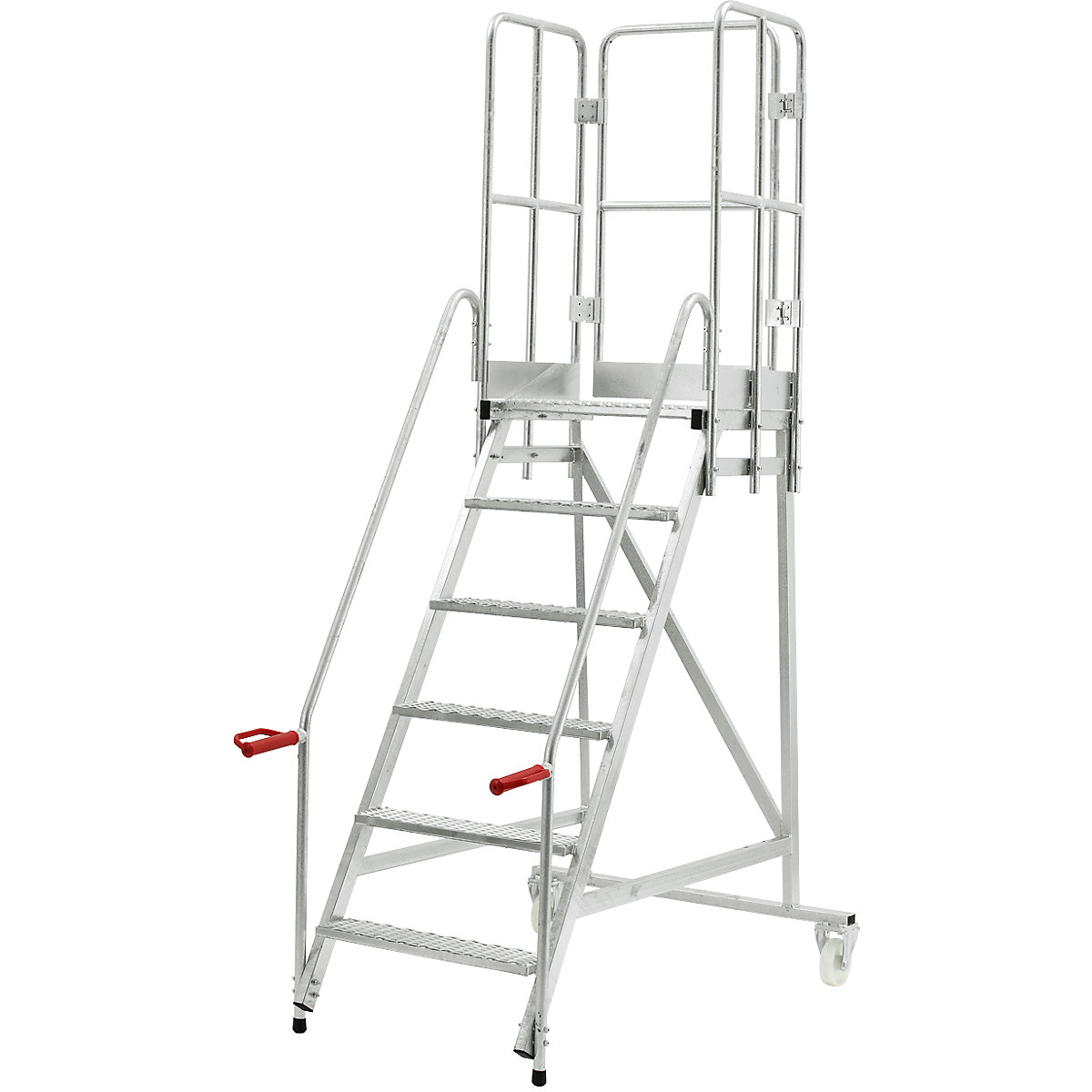 Escada de plataforma móvel - eurokraft pro