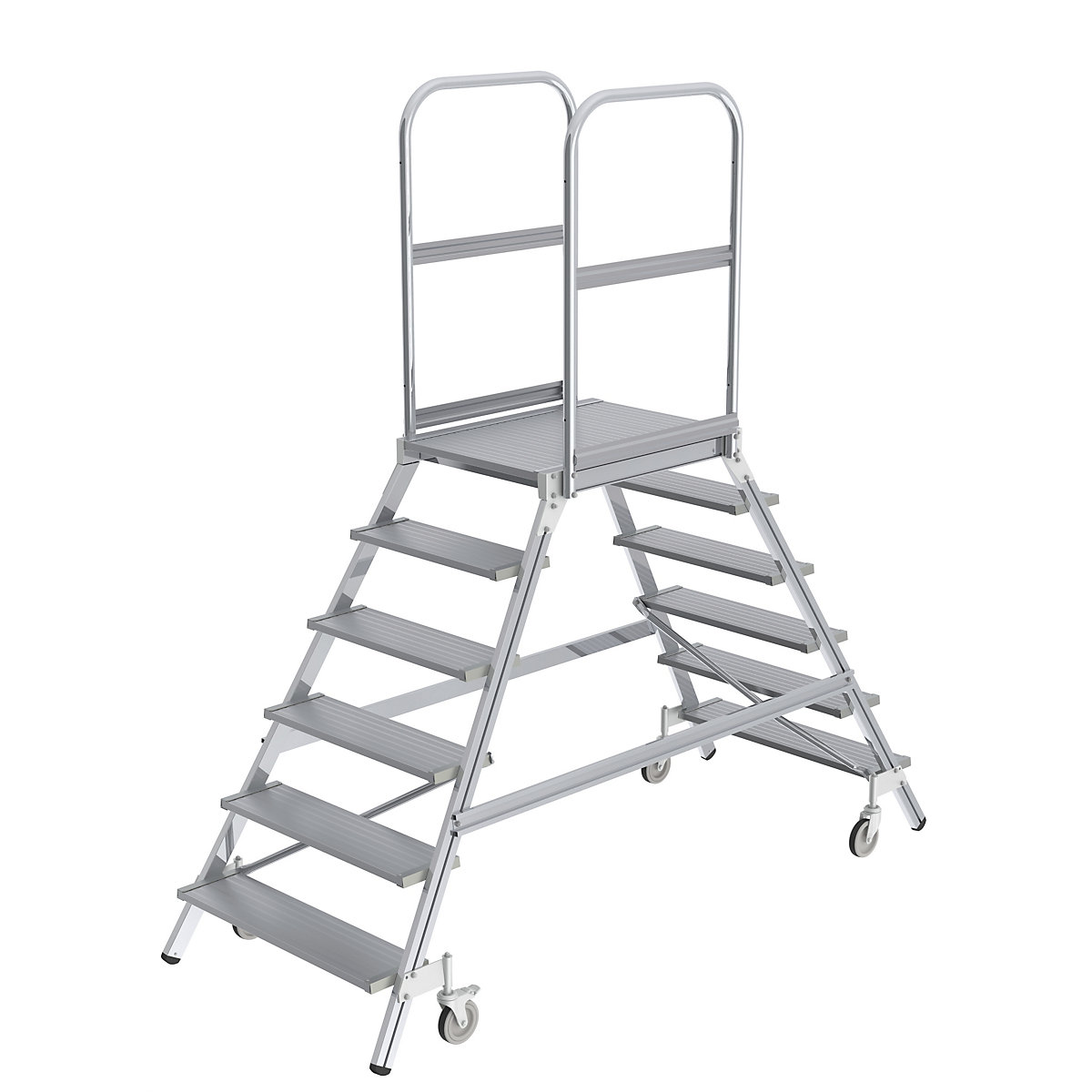 Escalera con tarima de ascenso por ambos lados – MUNK