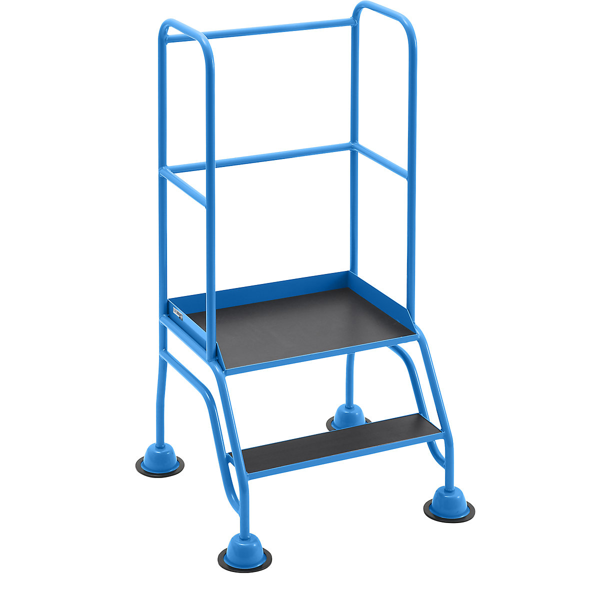 Escalera rodante con tarima – eurokraft pro