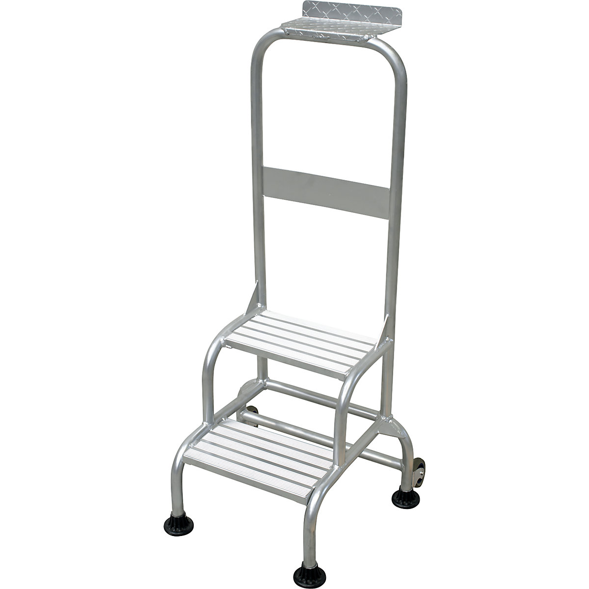 Escalerilla de montaje de aluminio móvil